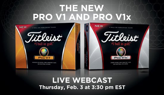 Titleist Pro V1 Live Webcast