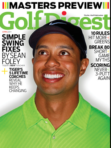 April Masters Issue Marks Golf Digest’s Digital Edition Debut on the iPad